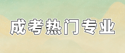 泉州成人高考熱門專業(yè)